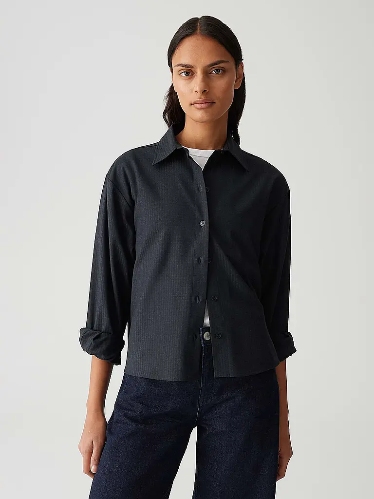 OPUS | Bluse FOSTALGIA | dunkelblau