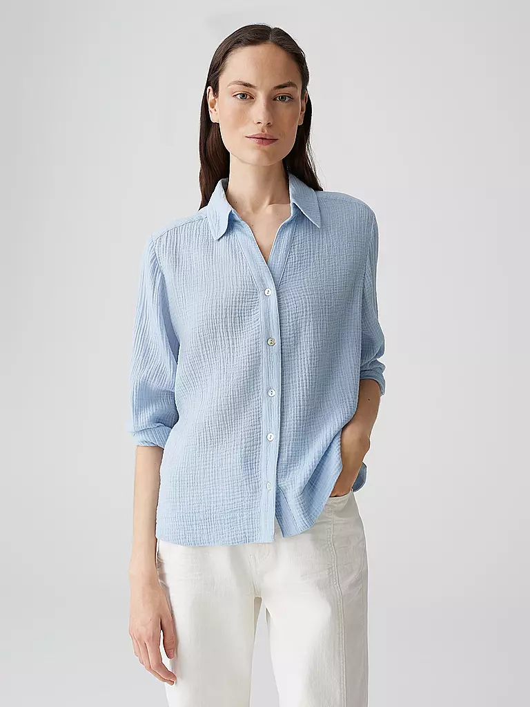 OPUS | Bluse FRATEA | hellblau