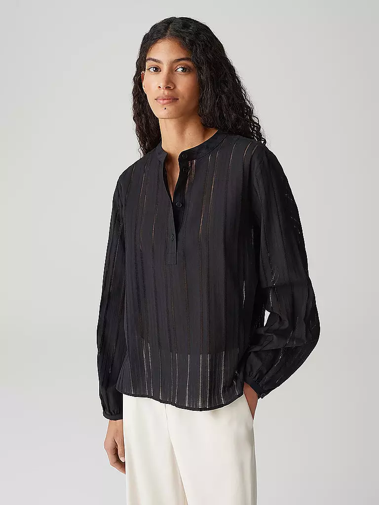 OPUS | Bluse FUEGA | schwarz