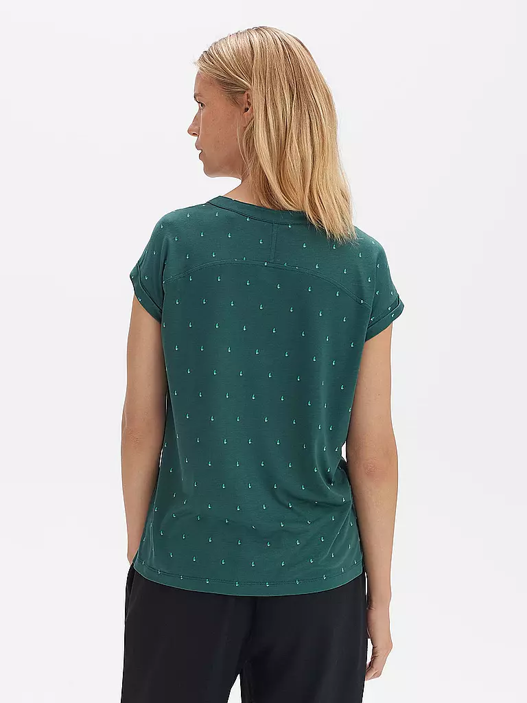 OPUS | Bluse SANDI DOTSY | petrol