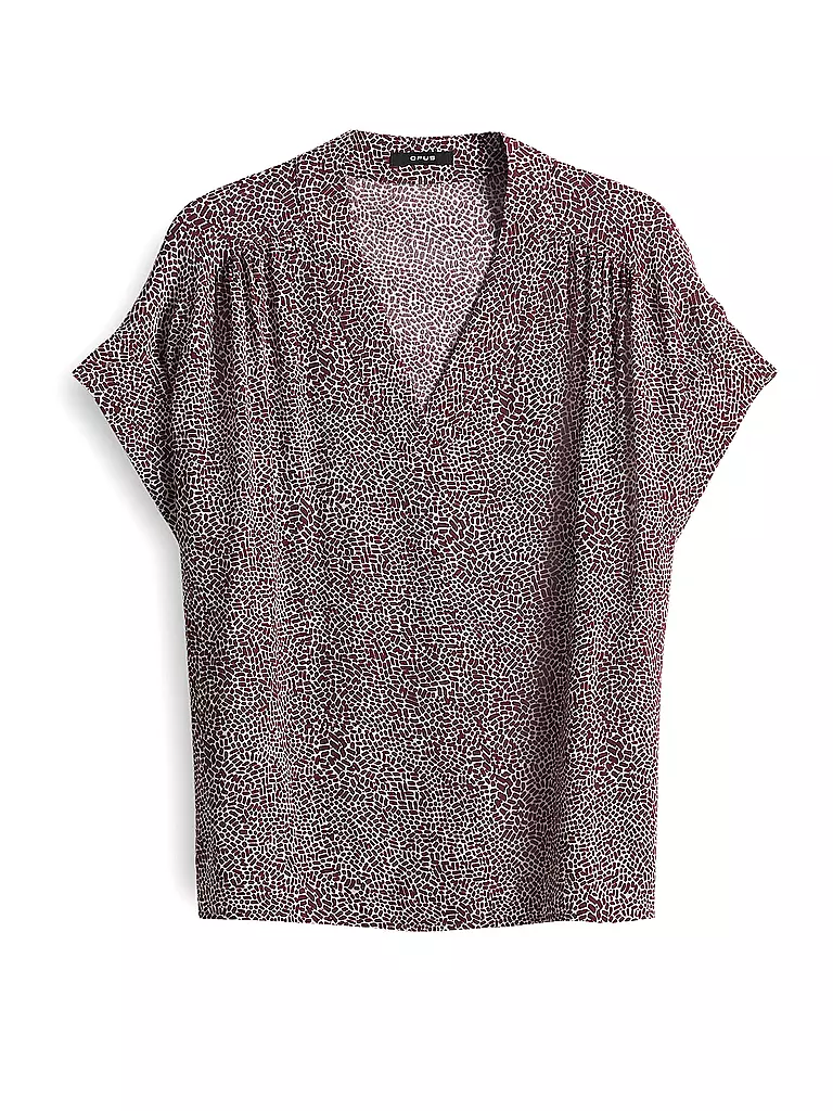 OPUS | Blusenshirt FILVA MINIMAL | beere