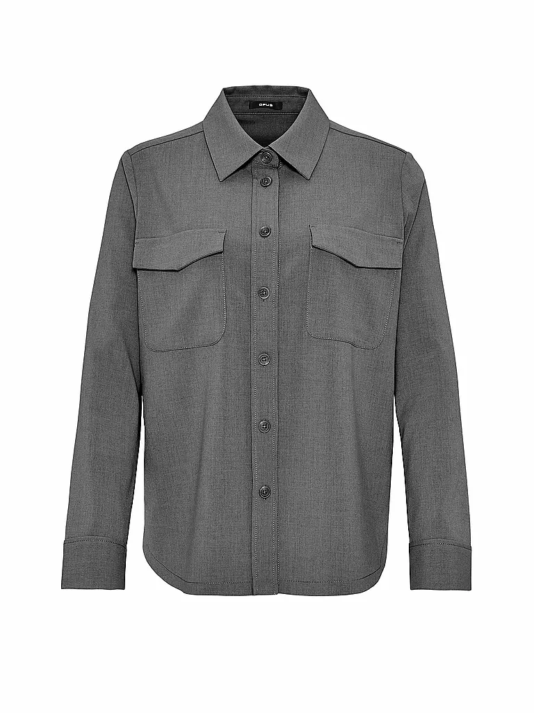 OPUS | Blusenshirt Fompa | grau