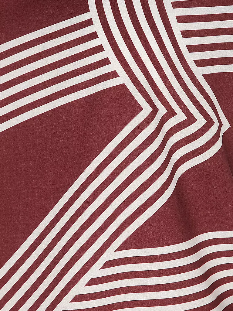 OPUS | Blusenshirt SABETHI PRINT | dunkelrot