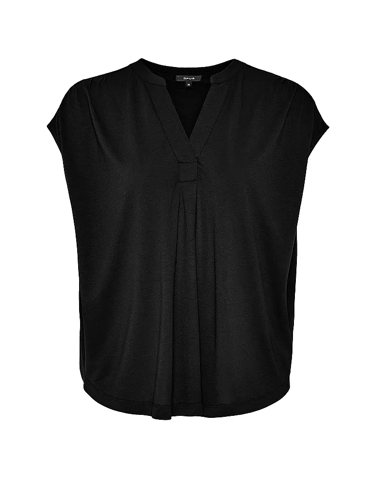 OPUS | Blusenshirt SIBES | schwarz