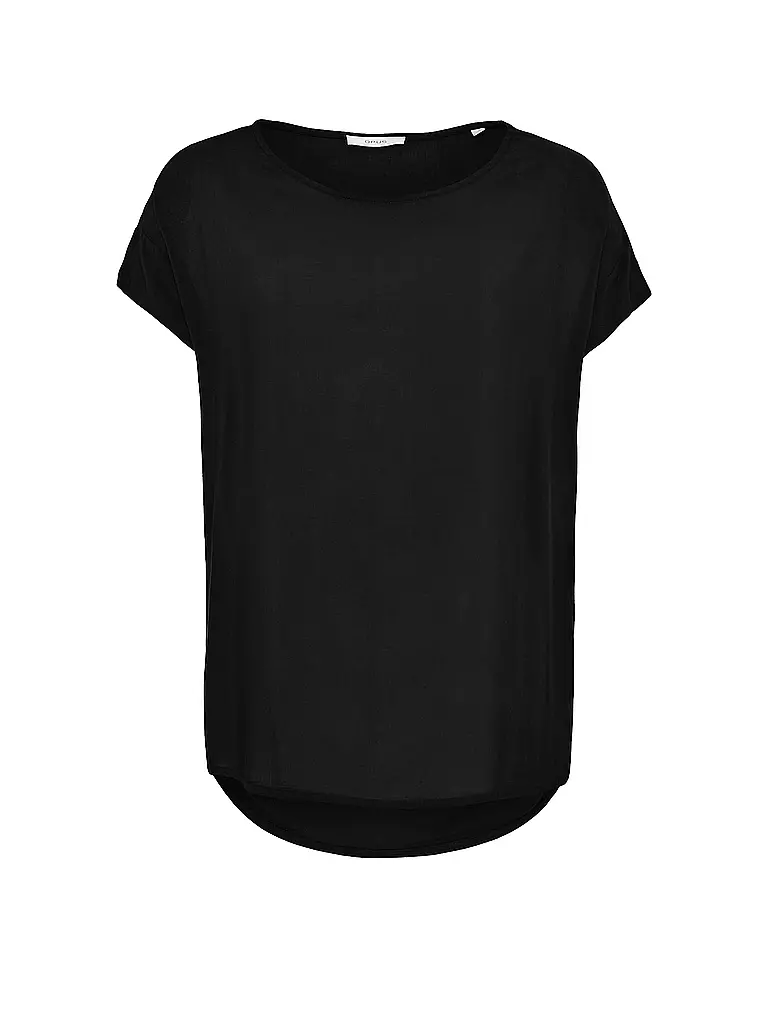 OPUS | Blusenshirt SKITA SOFT | schwarz