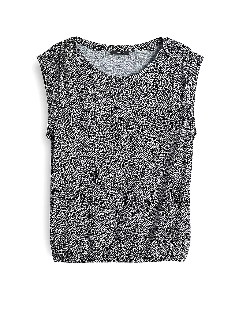 OPUS | Blusenshirt STRUKI MINIMAL | dunkelblau