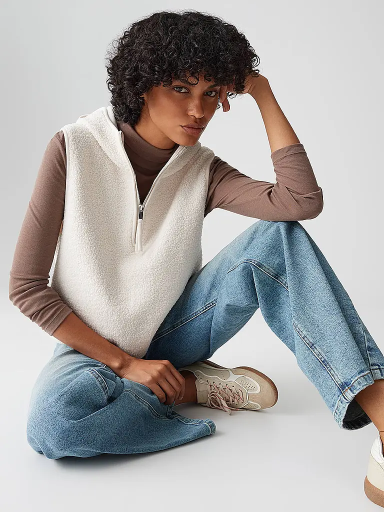 OPUS | Cape - Poncho AKAPU | creme