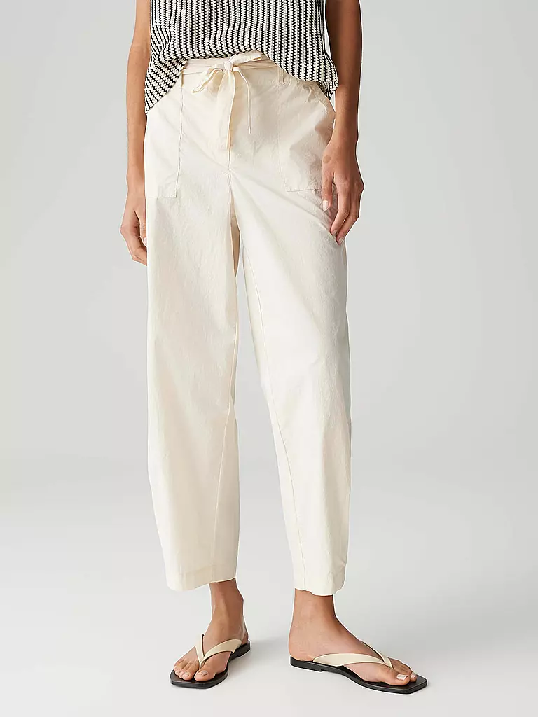 OPUS | Cargohose MYHA | creme