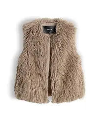 OPUS | Gilet in Felloptik WONDRA | Camel