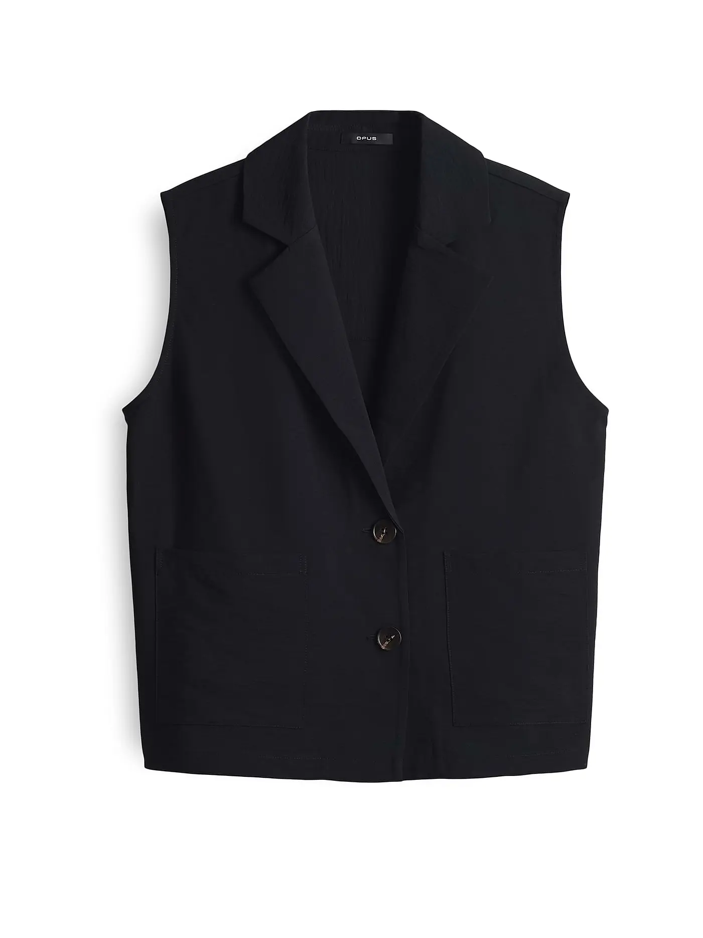 OPUS | Gilet WILESSA | schwarz