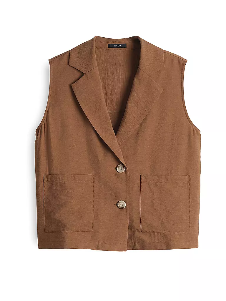 OPUS | Gilet WILESSA | camel