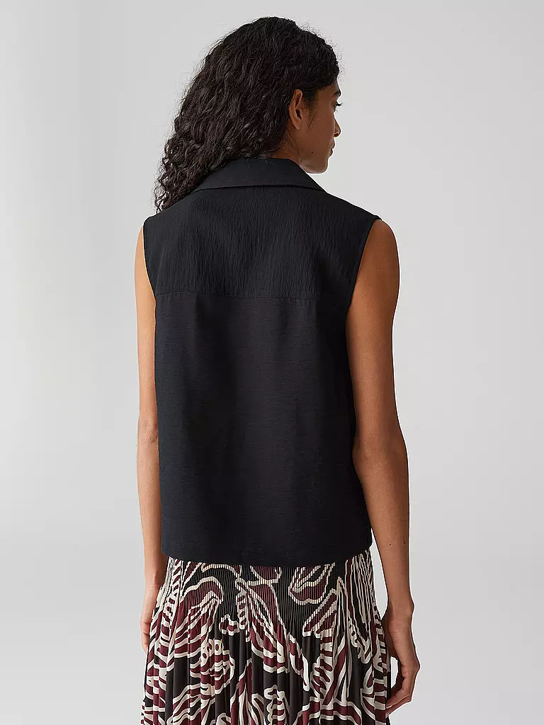OPUS | Gilet WILESSA | schwarz