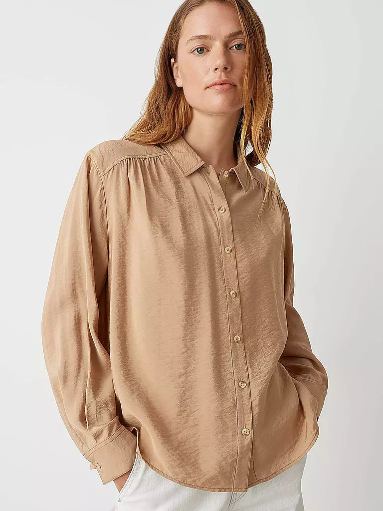 OPUS | Hemdbluse FAMIGA | camel