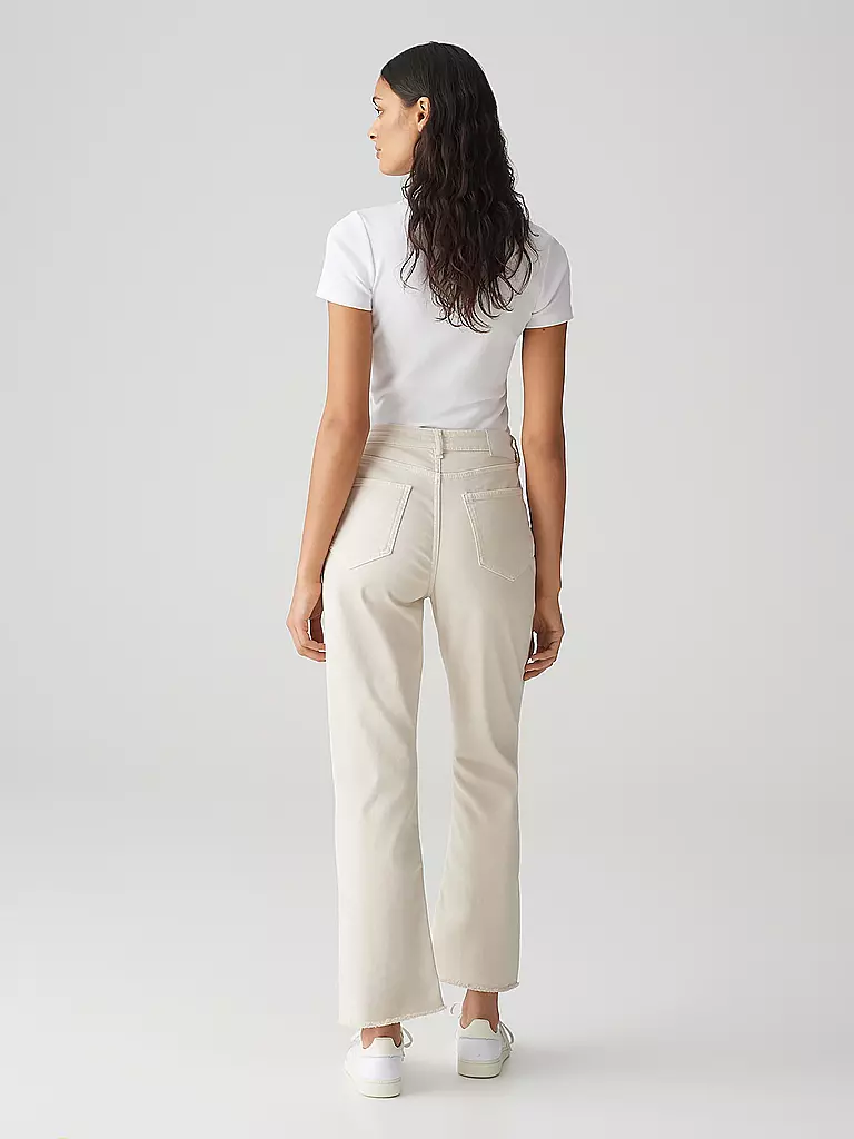 OPUS | Hose Flared Fit EBONI FRENCH | grün