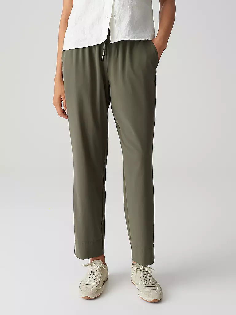 OPUS | Hose Jogging Fit MEFINI | olive