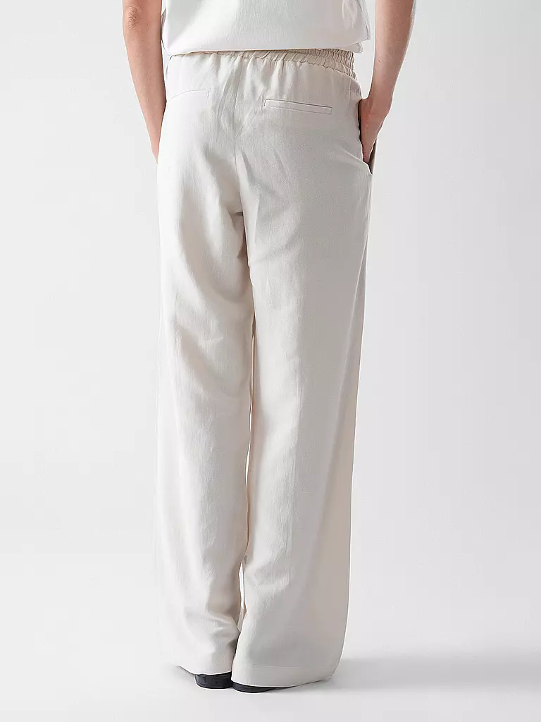 OPUS | Hose MALOTTA NATURAL | schwarz