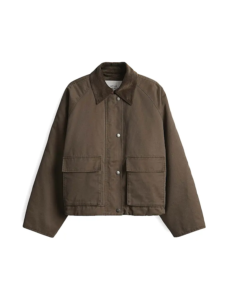 OPUS | Jacke HAMINE | braun