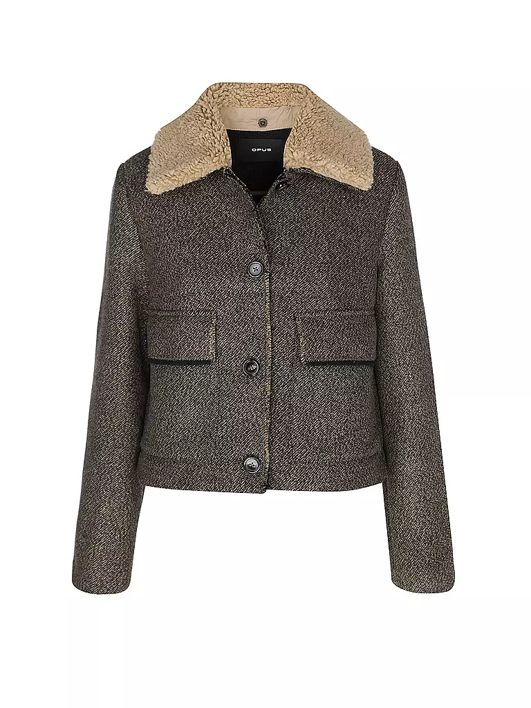 OPUS | Jacke HINATA SHINE | braun