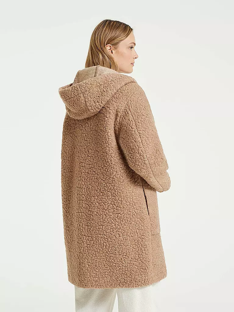 OPUS | Jacke in Felloptik HABINI | camel