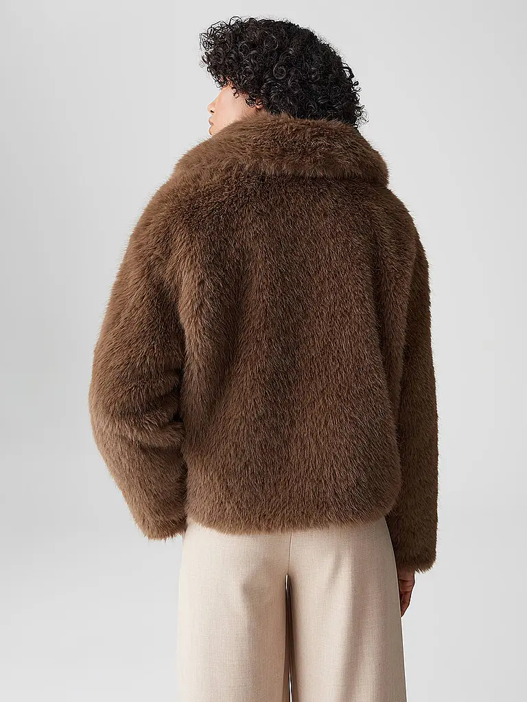OPUS | Jacke in Felloptik HAJORA | 