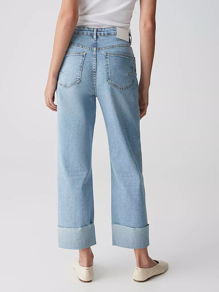 OPUS | Jeans 7/8 LANI TURN UP | blau