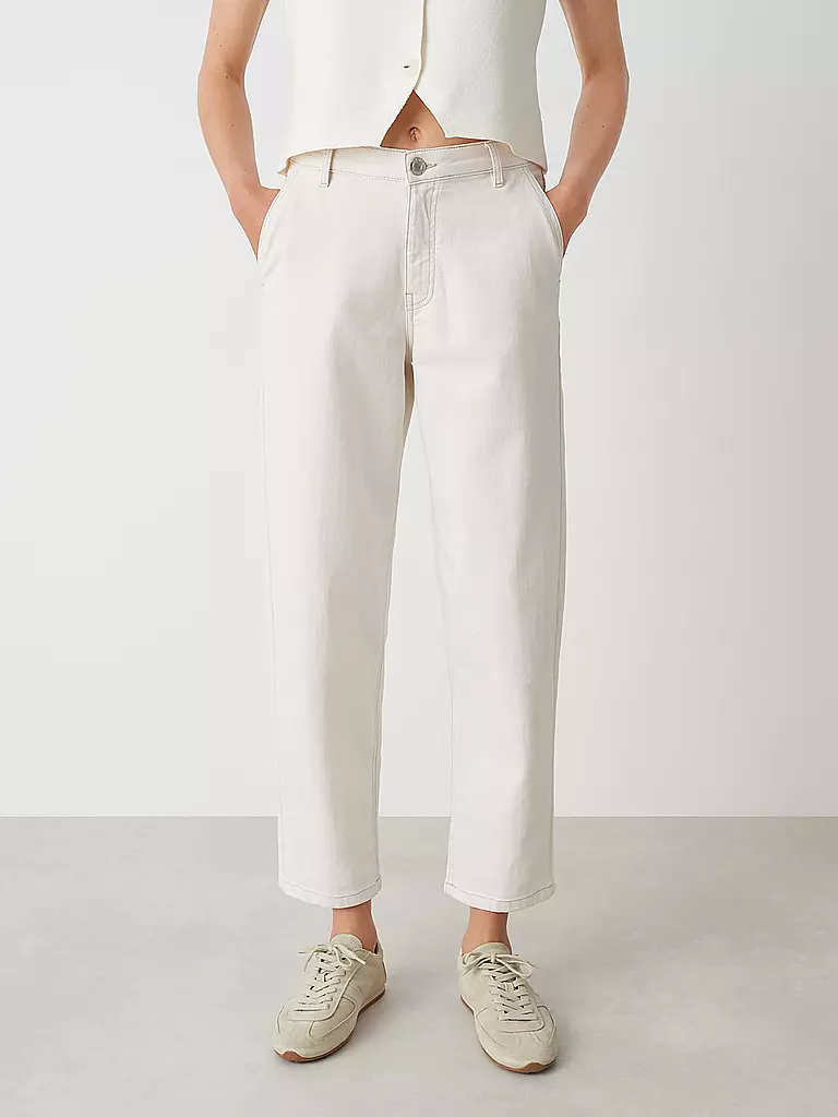 OPUS | Jeans Barrel Fit LOLAH | creme