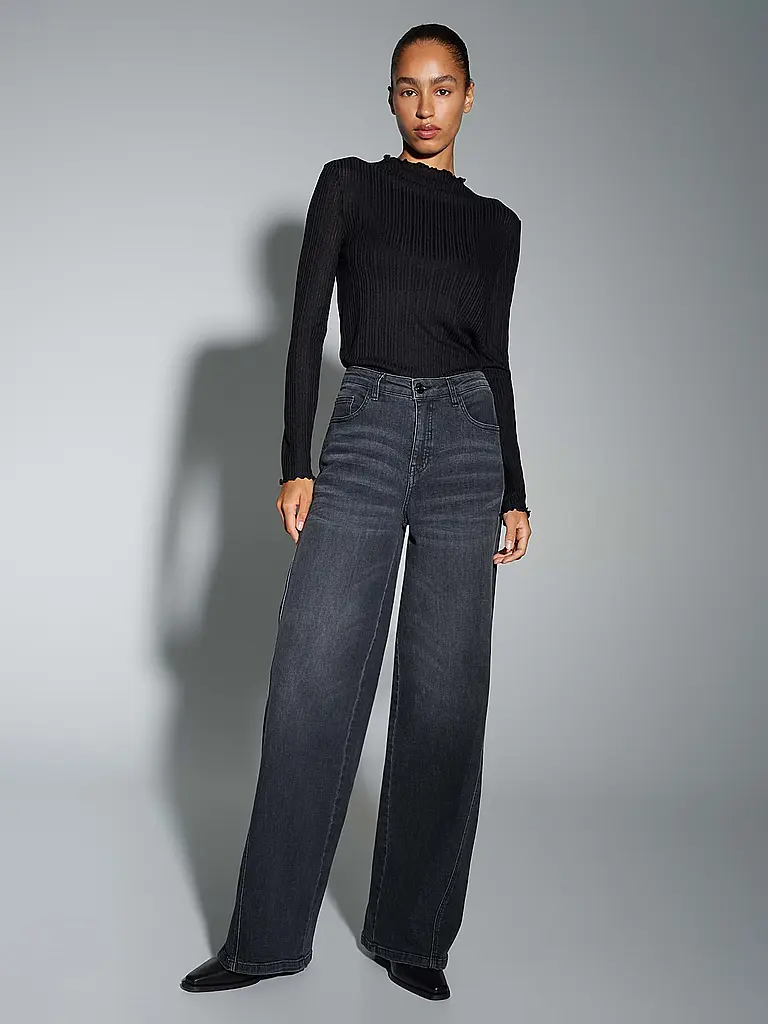 OPUS | Jeans Flared Fit MIVA COSMIC | Grau