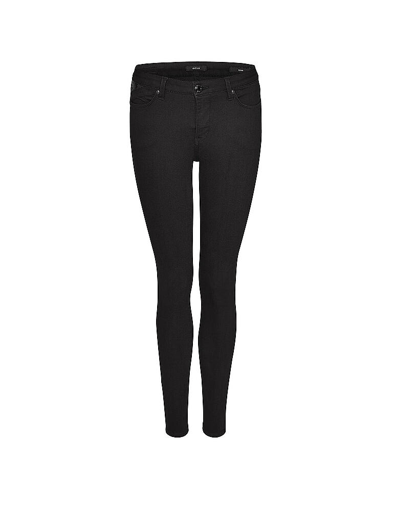 OPUS | Jeans Skinny Fit " Elma " | schwarz