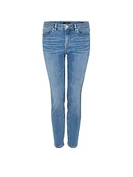 OPUS | Jeans Skinny Fit 7/8 ELMA OCEAN BLUE | Blau