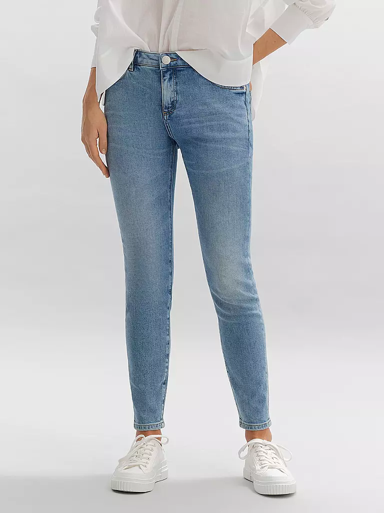 OPUS | Jeans Skinny Fit 7/8 EVITA | blau