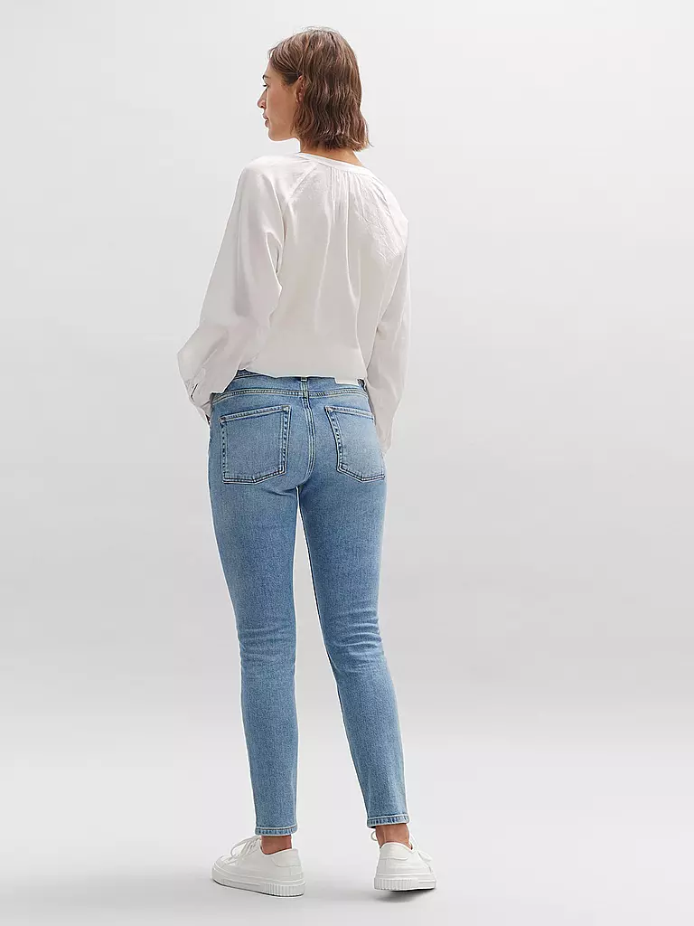 OPUS | Jeans Skinny Fit 7/8 EVITA | blau