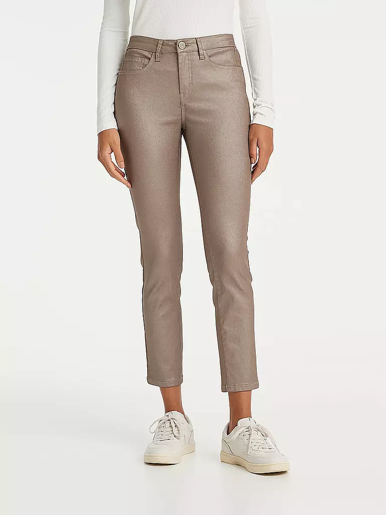 OPUS | Jeans Skinny Fit EMILY GLAM | beige