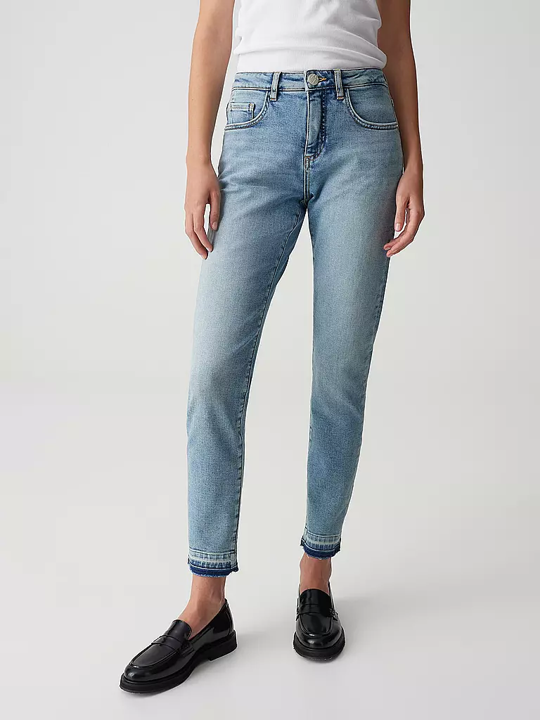 OPUS | Jeans Skinny Fit EVITA URBAN | hellblau