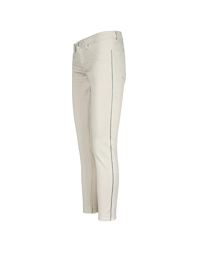 OPUS | Jeans Slim-Fit "Elma" 7/8 | beige