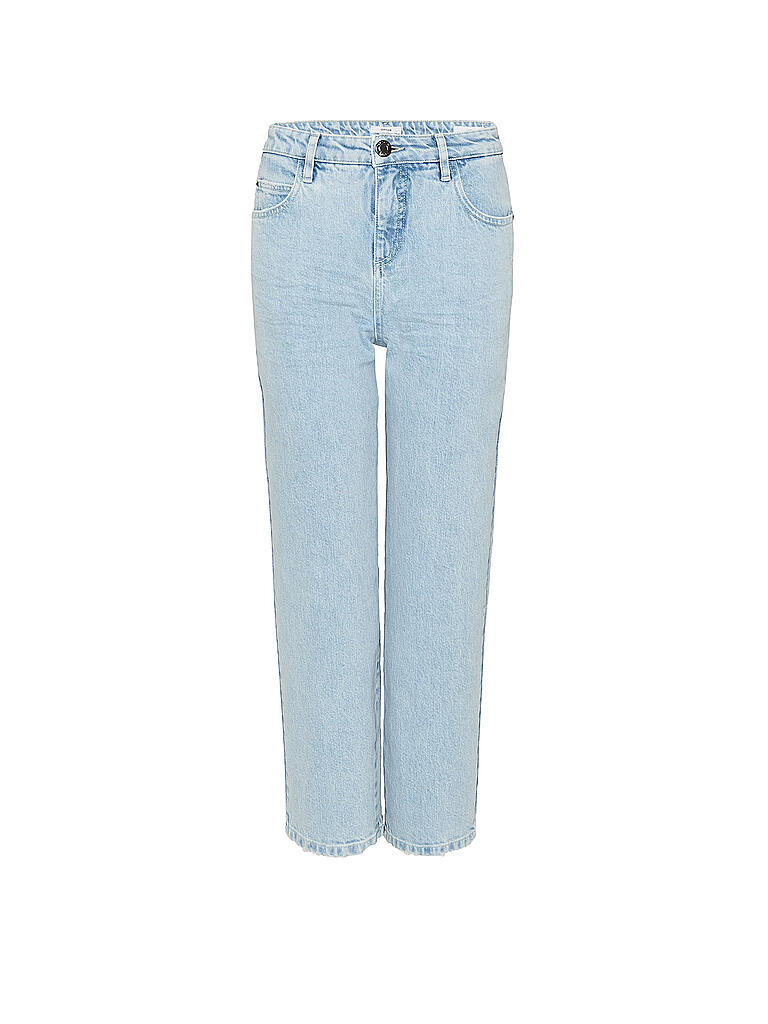 OPUS | Jeans Straight Fit  Lani 7/8  | blau