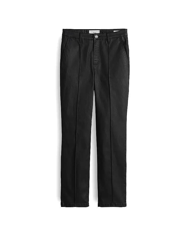OPUS | Jeans Straight Fit EBBI FLARED | schwarz