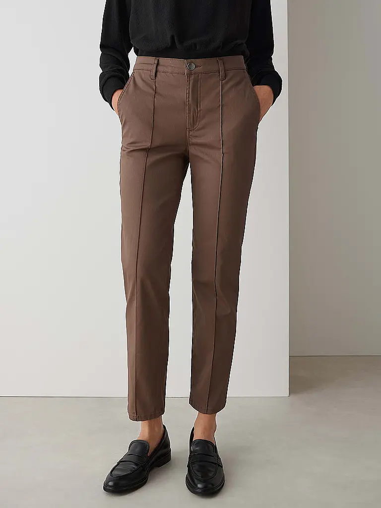 OPUS | Jeans Straight Fit EBBI FLARED | braun