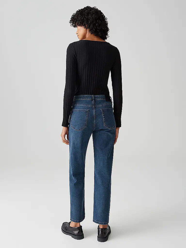 OPUS | Jeans Straight Fit ELMA CLEVER | dunkelblau