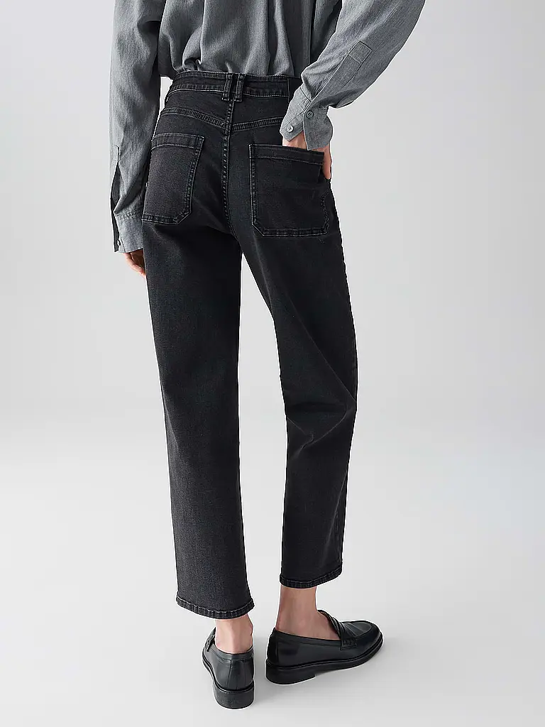 OPUS | Jeans Straight Fit LISSIE CITY | grau