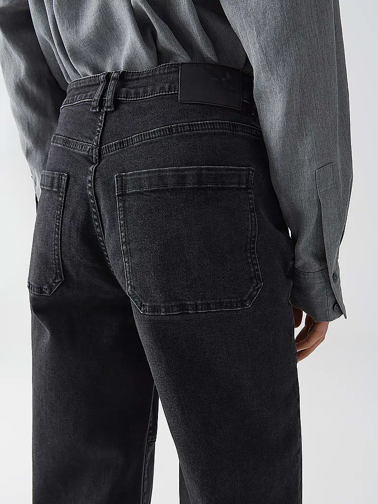 OPUS | Jeans Straight Fit LISSIE CITY | grau