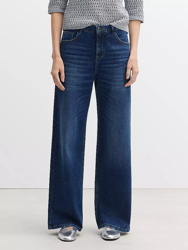 OPUS | Jeans Wide Leg MARLI | blau