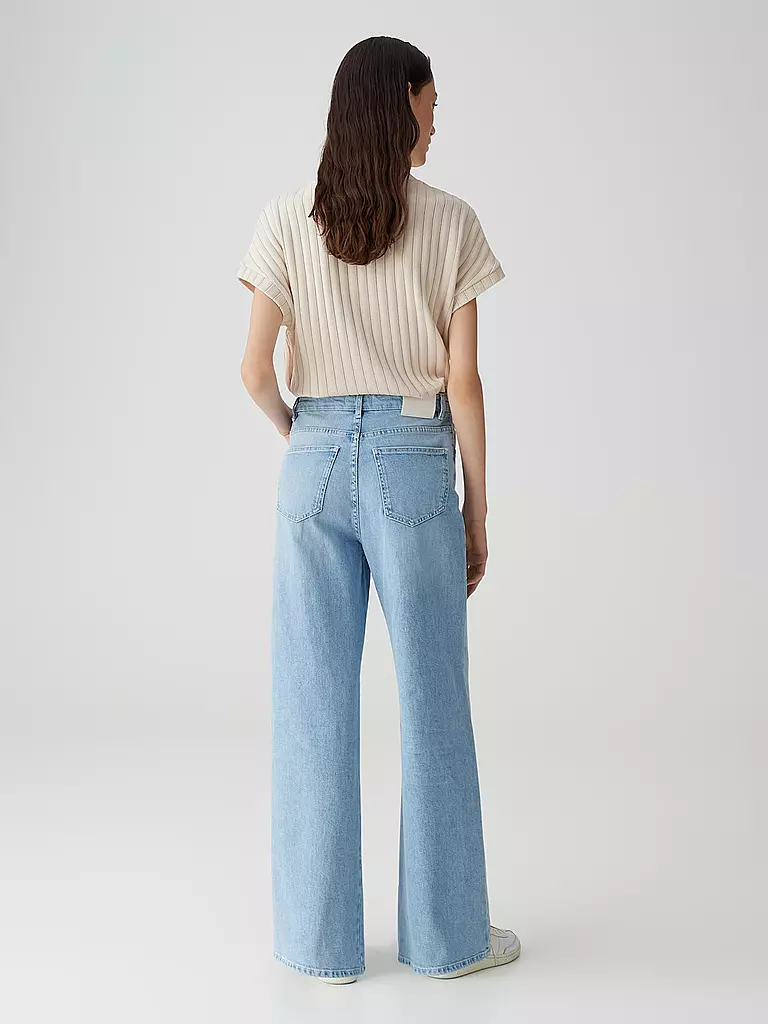 OPUS | Jeans Wide Leg MIVA PALAZZO PARIS | blau