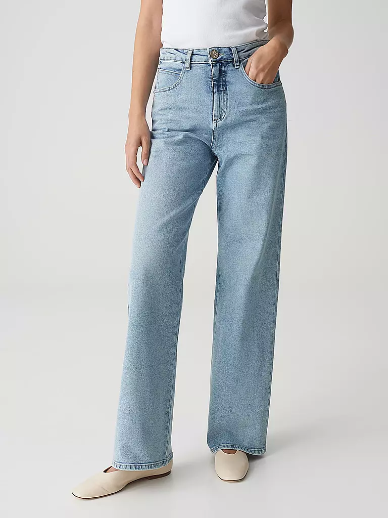 OPUS | Jeans Wide Leg MIVY FRESH | blau