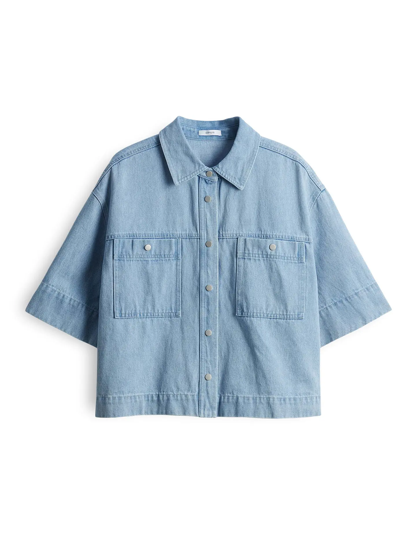 OPUS | Jeansbluse FERLOSA | blau