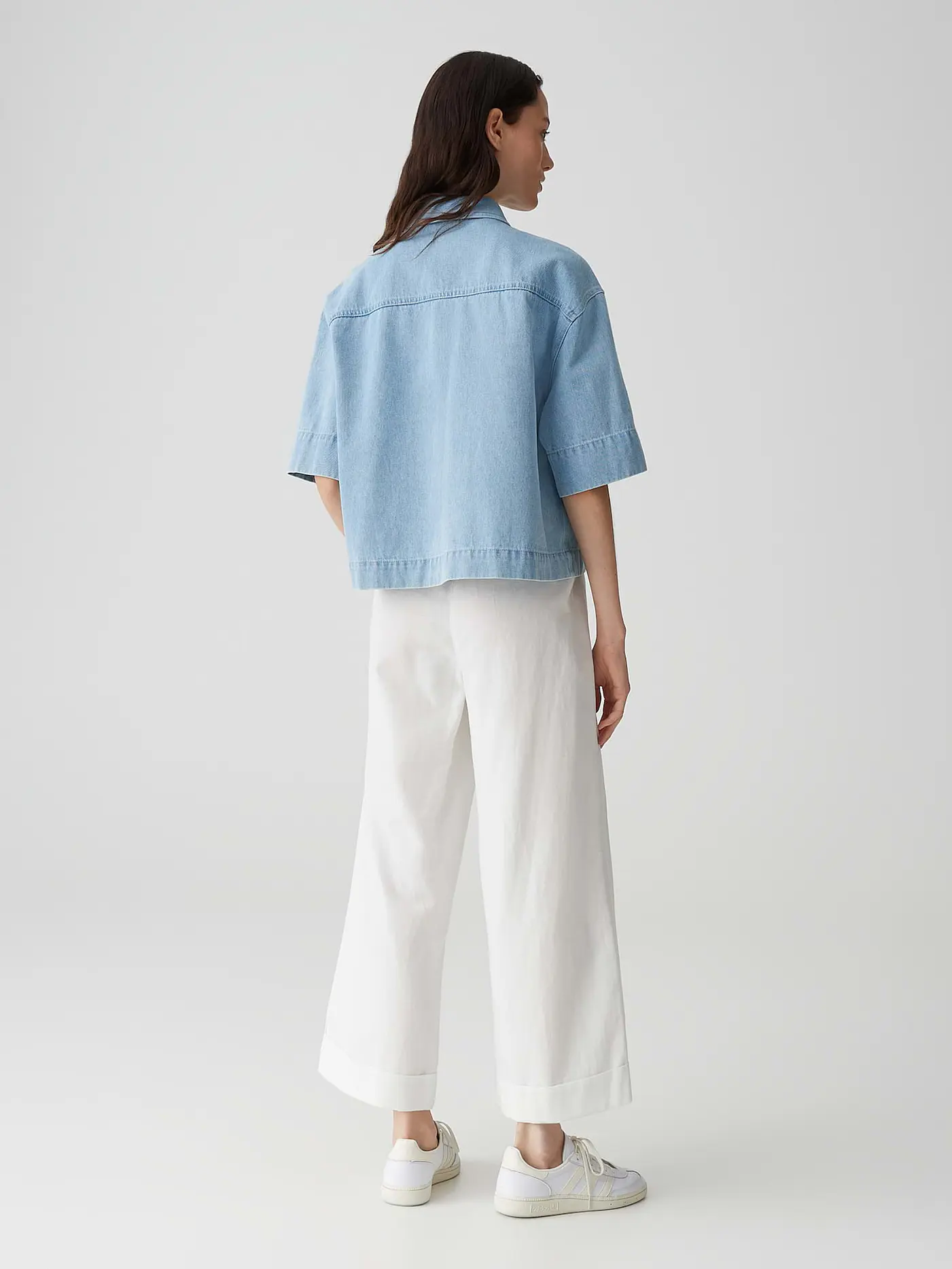 OPUS | Jeansbluse FERLOSA | blau