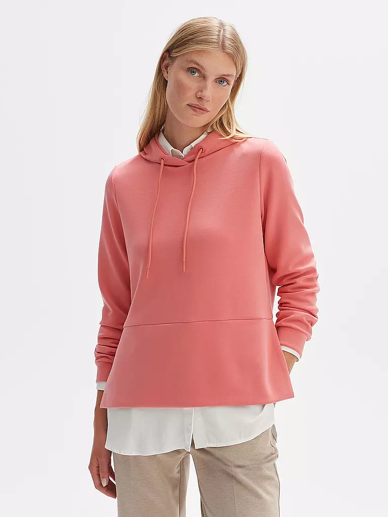 OPUS | Kapuzensweater - Hoodie GAMMI | koralle
