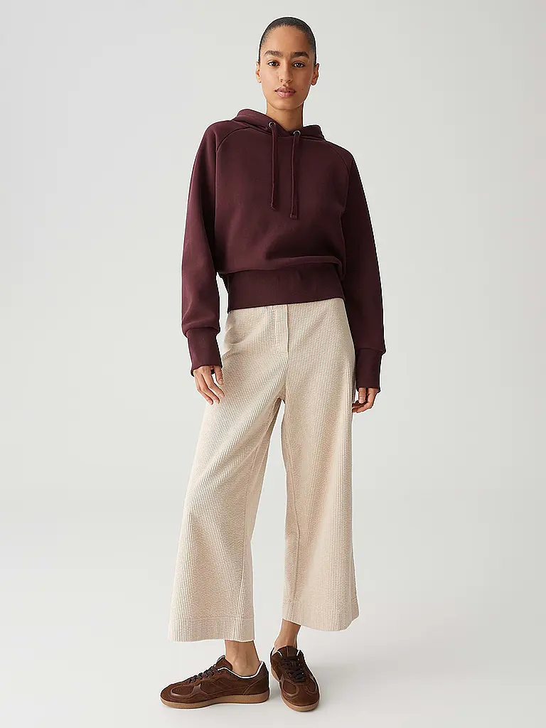 OPUS | Kapuzensweater - Hoodie GESIKA | dunkelrot