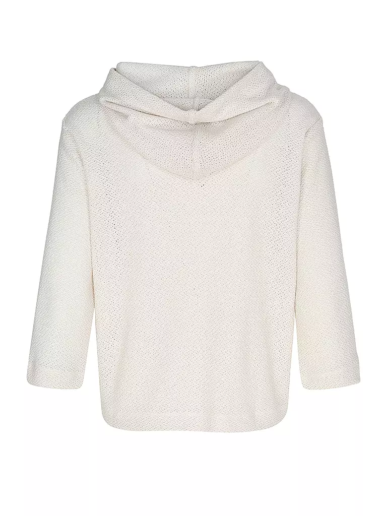 OPUS | Kapuzensweater - Hoodie SUKUFI STRUCTURE | creme