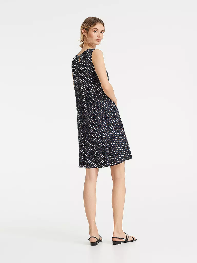 OPUS | Kleid WENOLA DOT | dunkelblau