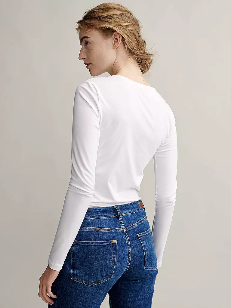OPUS | Langarmshirt Daily I | dunkelblau